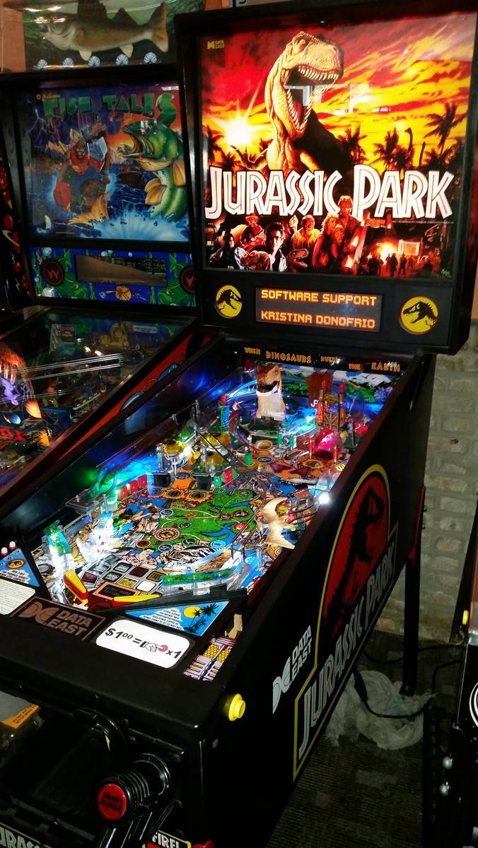 Data East Jurassic Park Pinball Machine for sale